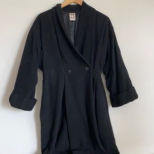 🌿 Anne Klein Black Trenchcoat